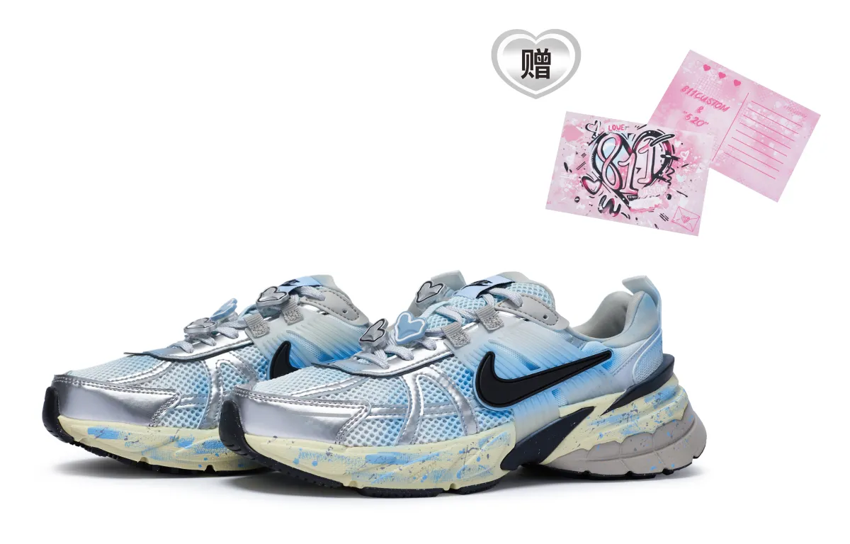 Nike V2K Run Slip Resistant Abrasion Resistant Slip Resistant Abrasion Resistant Low top Casual Running Shoes Unisex