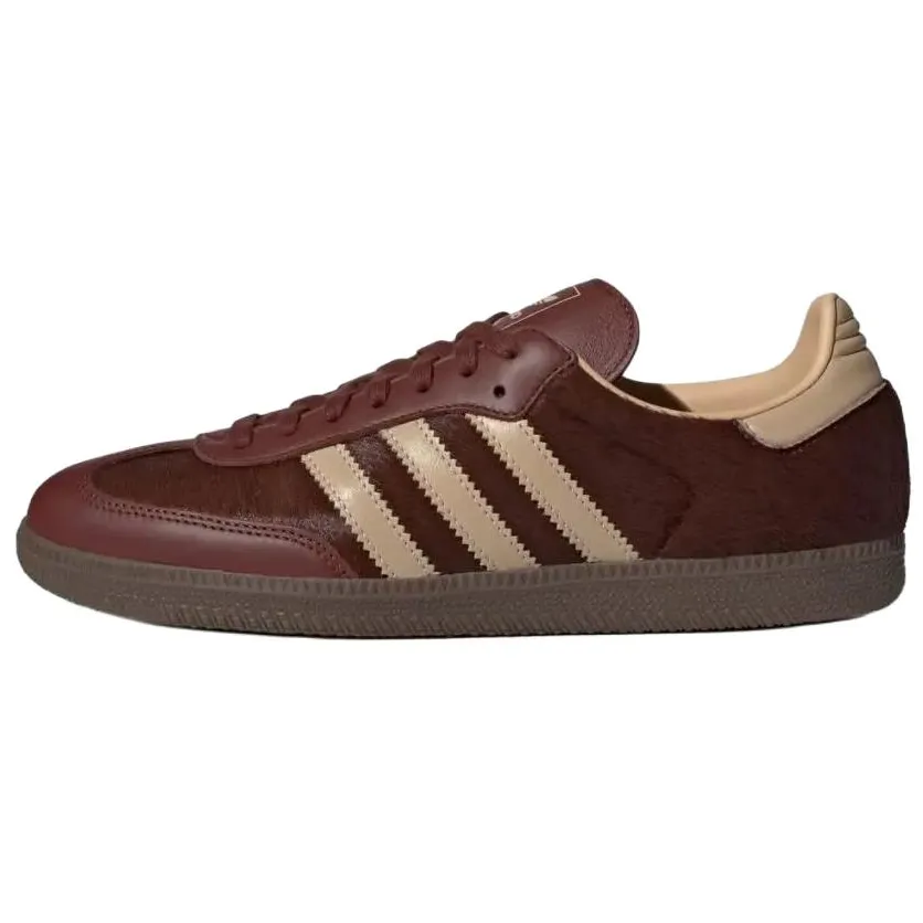 Adidas Samba Og Fox Brown Sand Beige Pony