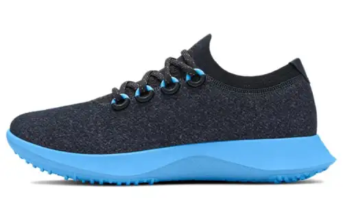 Allbirds Wool Dasher Slip Resistant Abrasion Resistant Low top Running Shoes Women's Dark Black Blue