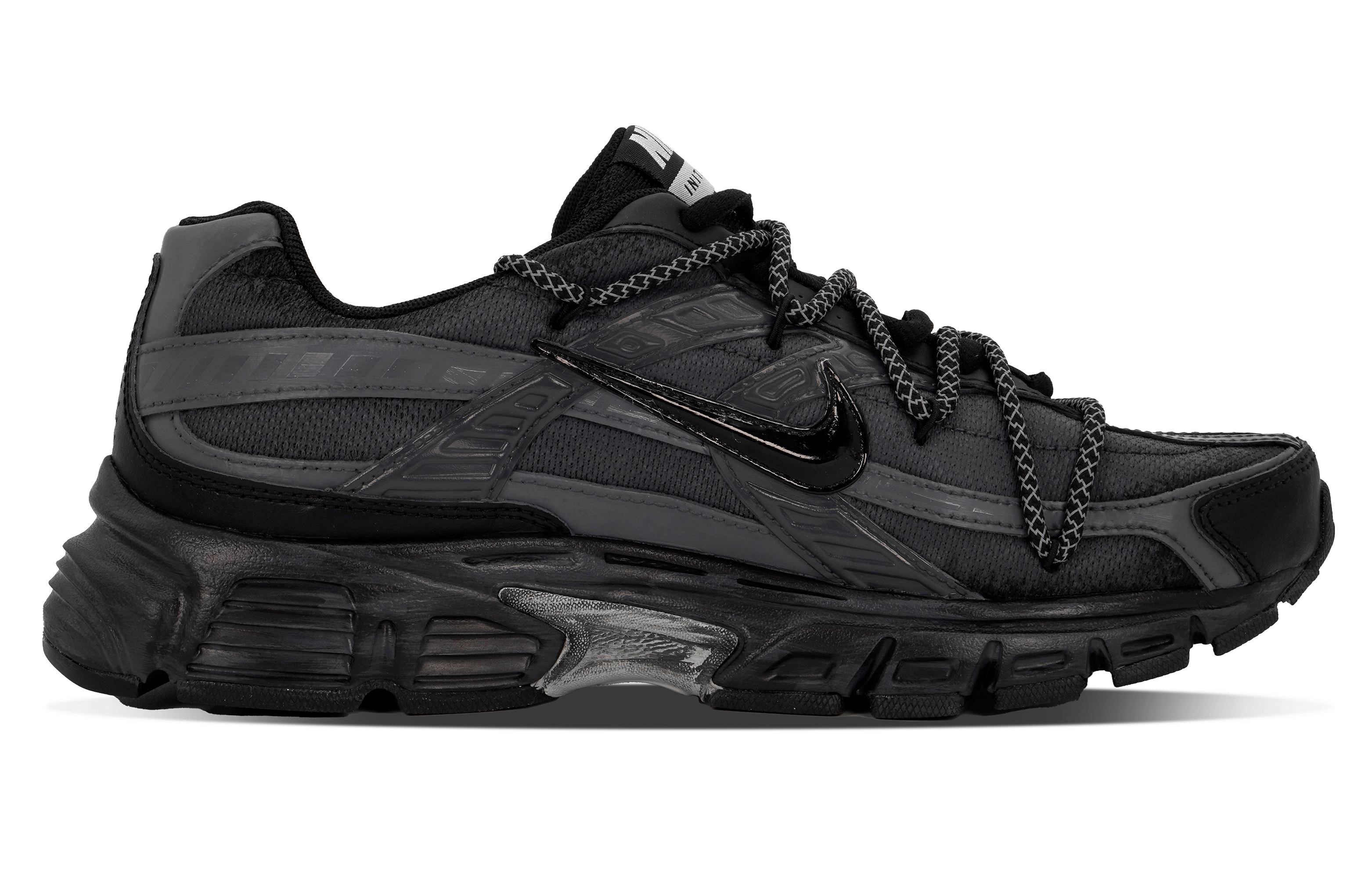 Nike Initiator Abrasion Resistant Low top Running Shoes Men’s Premium Black