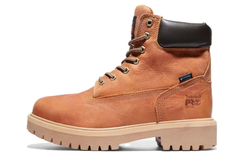 Timberland Pro Direct Attach 6 Inch Waterproof Work Boot 'Brown Marigold'