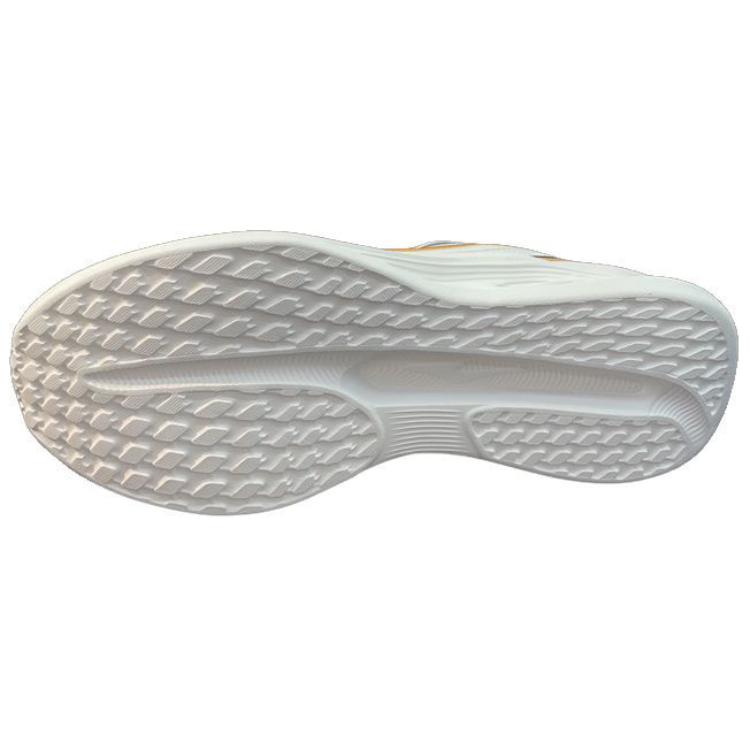 Erke Cushioning Lightweight Cushioning Lightweight Low top Casual Running Shoes Men’s White Black Orange