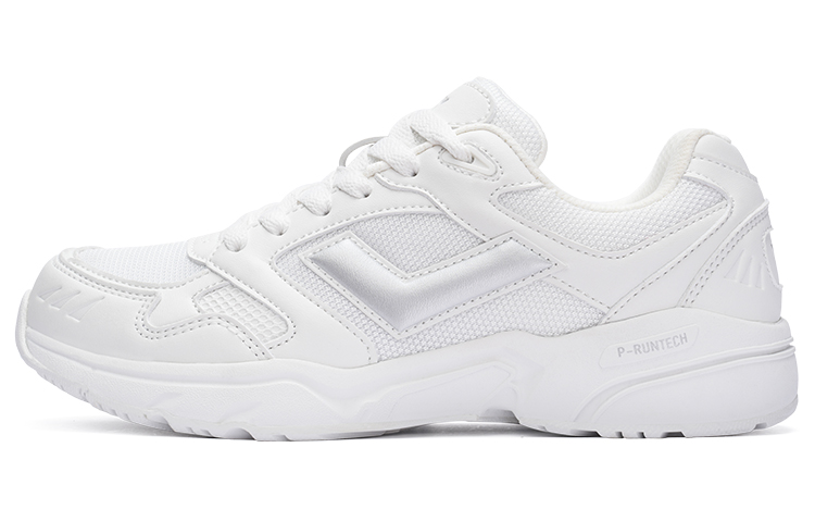Pony MJ 72 Cushioning Slip Resistant Low top Running Shoes Unisex White