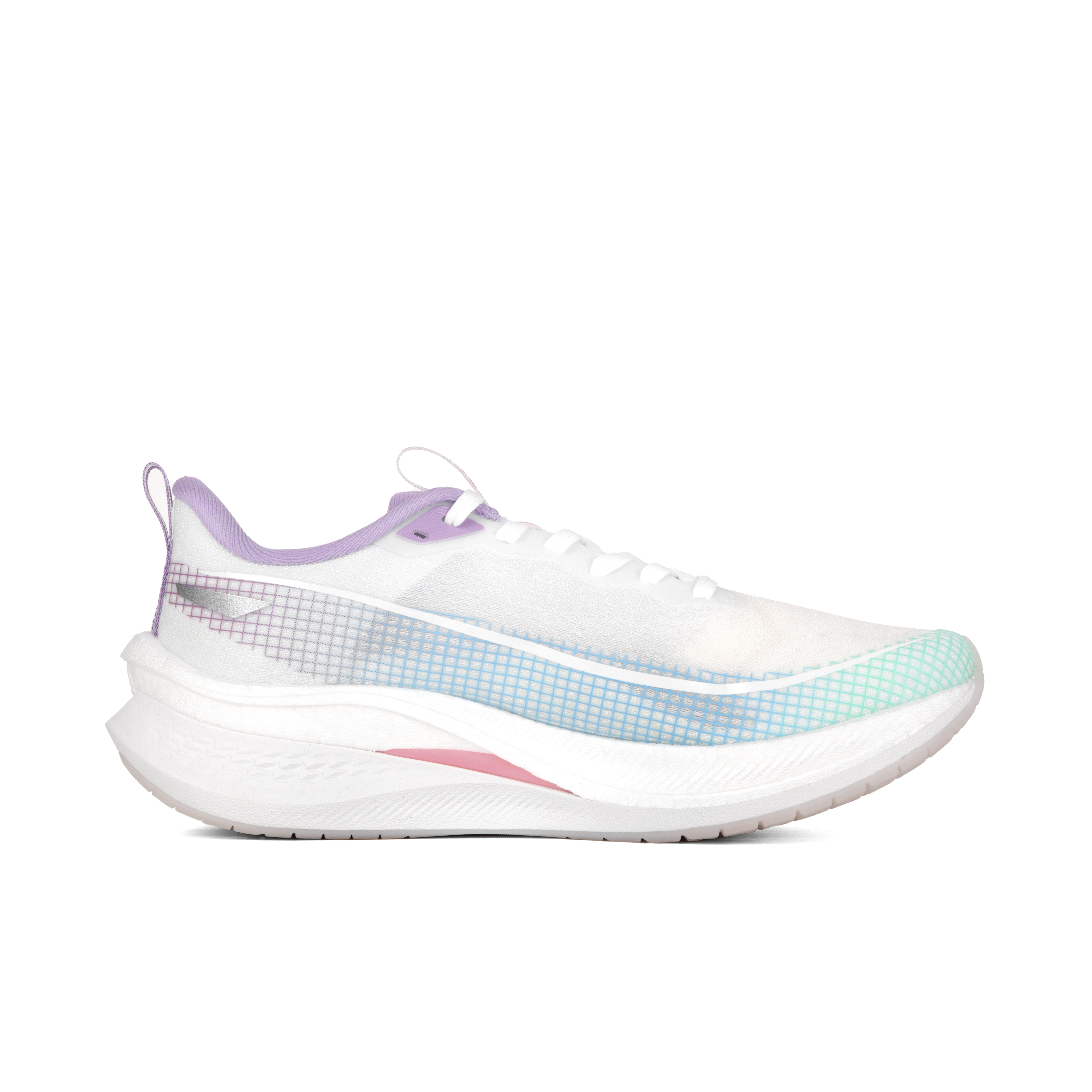 Li Ning Red Hare 7 Pro Cushioning Slip Resistant Low top Casual Running Shoes Unisex White Blue