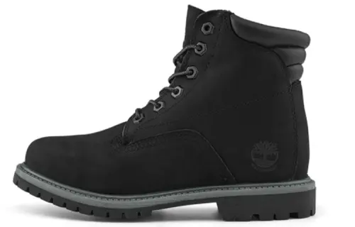Timberland Waterville 6 Inch Waterproof Wide Fit Boots 'Black' Women's