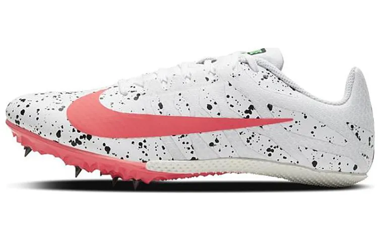 Nike Zoom Rival S 9 Paint Splatter White Crimson Jade Women's