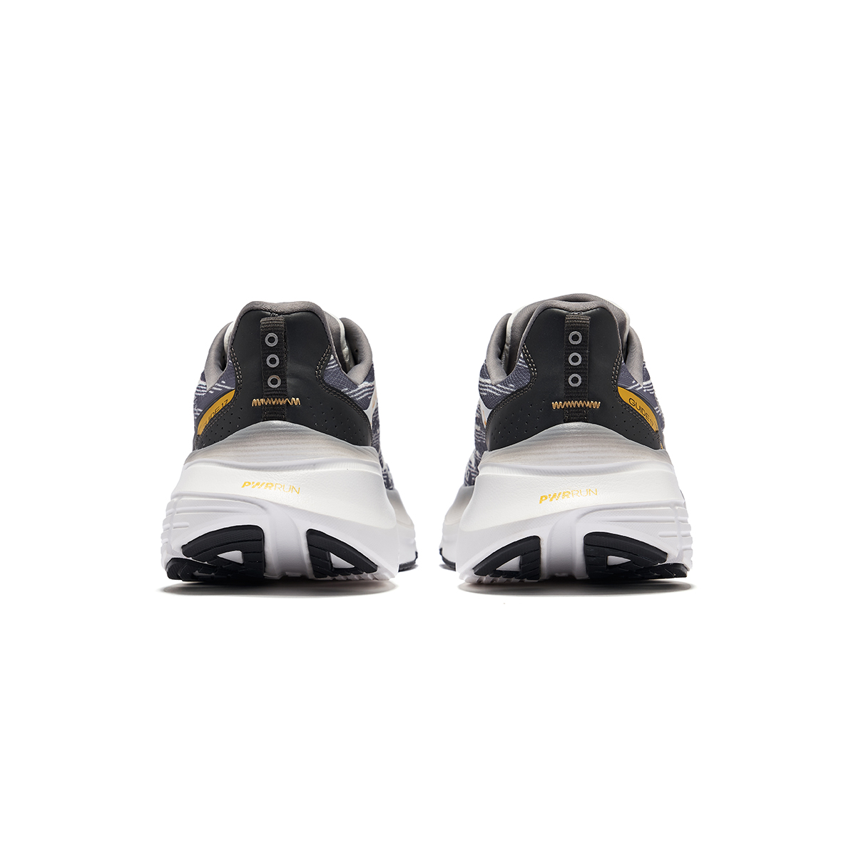 Saucony GUIDE 17 Low top Marathon Training Long Distance Running Shoes Unisex White Gray Black