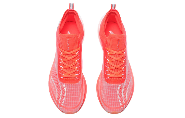Li Ning Feidian Challenger 䨻 Cushioning Abrasion Resistant Breathable Low top Running Shoes Men’s Neon Fruit Red