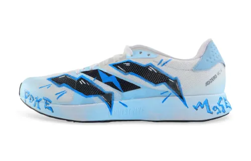 Adidas Adizero RC 4 Low top Running Shoes Unisex White Blue