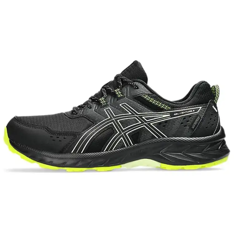 ASICS Gel Venture 9 Waterproof Black Cool Matcha