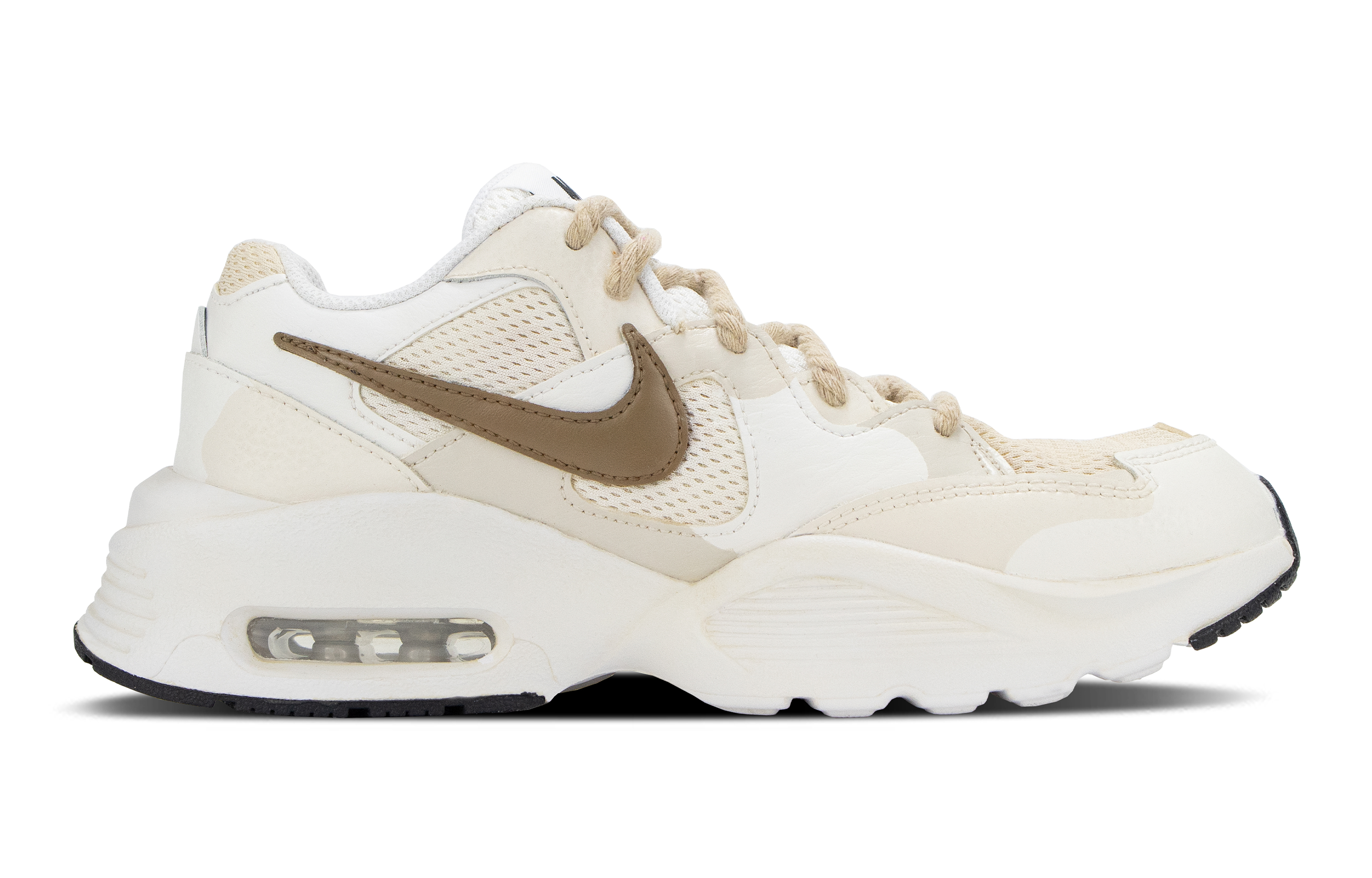 Nike Air Max Fusion Low top Air Cushion Casual Running Shoes Women’s Beige Brown
