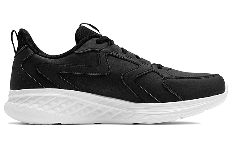 361° Cushioning, Wear Resistant Low top Running Shoes Men’s Black White