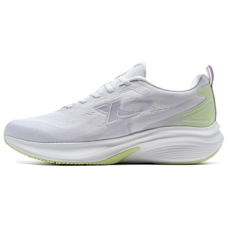 XTEP Cushioning Slip Resistant Rebound Low top Casual Sprint Running Shoes Women’s White Green