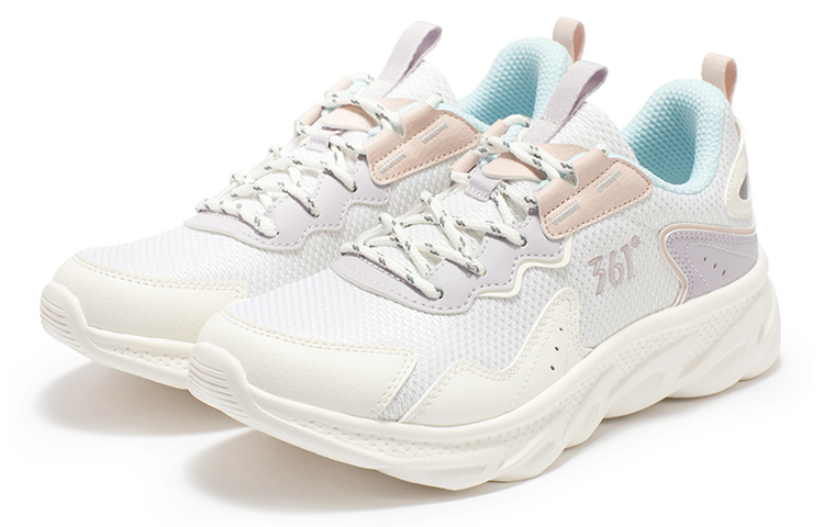 361° Low top Running Shoes Women’s White Light Paste Purple
