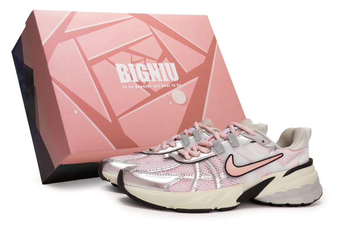 Nike V2K Run Slip Resistant Abrasion Resistant Slip Resistant Abrasion Resistant Low top Casual Running Shoes Women's