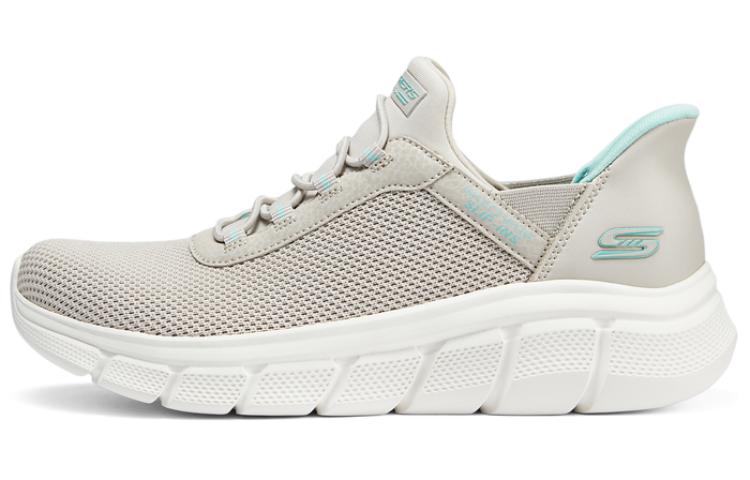 Skechers Abrasion Resistant Breathable Mid top Running Shoes Women’s Taupe