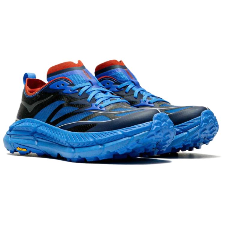 HOKA ONE ONE Mafate Speed 4 Trail Running Racing Running Shoes Unisex Blue Black