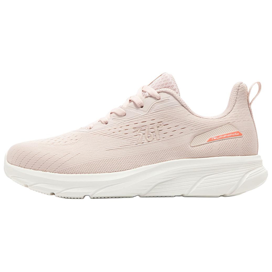 361° Cushioning, Wear Resistant Low top Casual Running Shoes Women’s Pink White