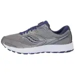 Saucony Cohesion 12 Cushioning Lightweight Low top Running Shoes Men's Blue Gray