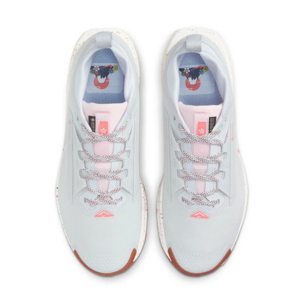 Nike React Pegasus Trail 5 Gore Tex Pure Platinum Football Grey Pink Foam White Women’s