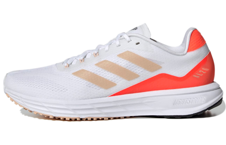 Женские кроссовки adidas Sl20.2 (белый / оранжевый)