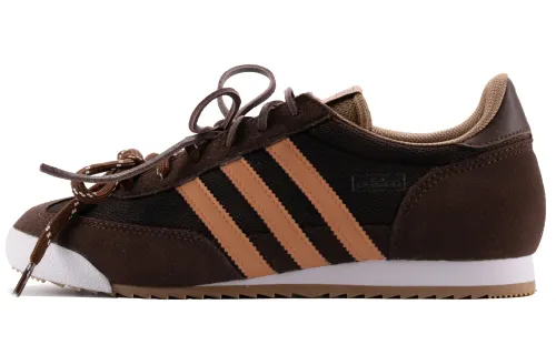 Adidas Originals R71 Slip Resistant Abrasion Resistant Low top Casual Shoes Unisex Brown Orange