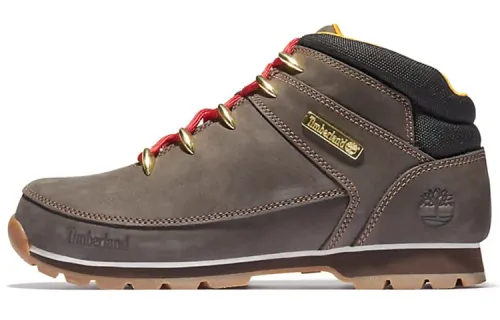 Timberland Euro Sprint Leather Abrasion Resistant Short Outdoor Boots Umber