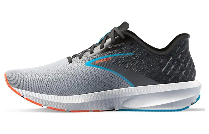 Brooks Launch 10 Black Grey Orange Clown Fish