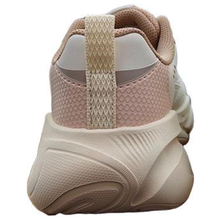 Erke Comfortable Cushioning Low top Long Distance Running Shoes Women’s White Pink