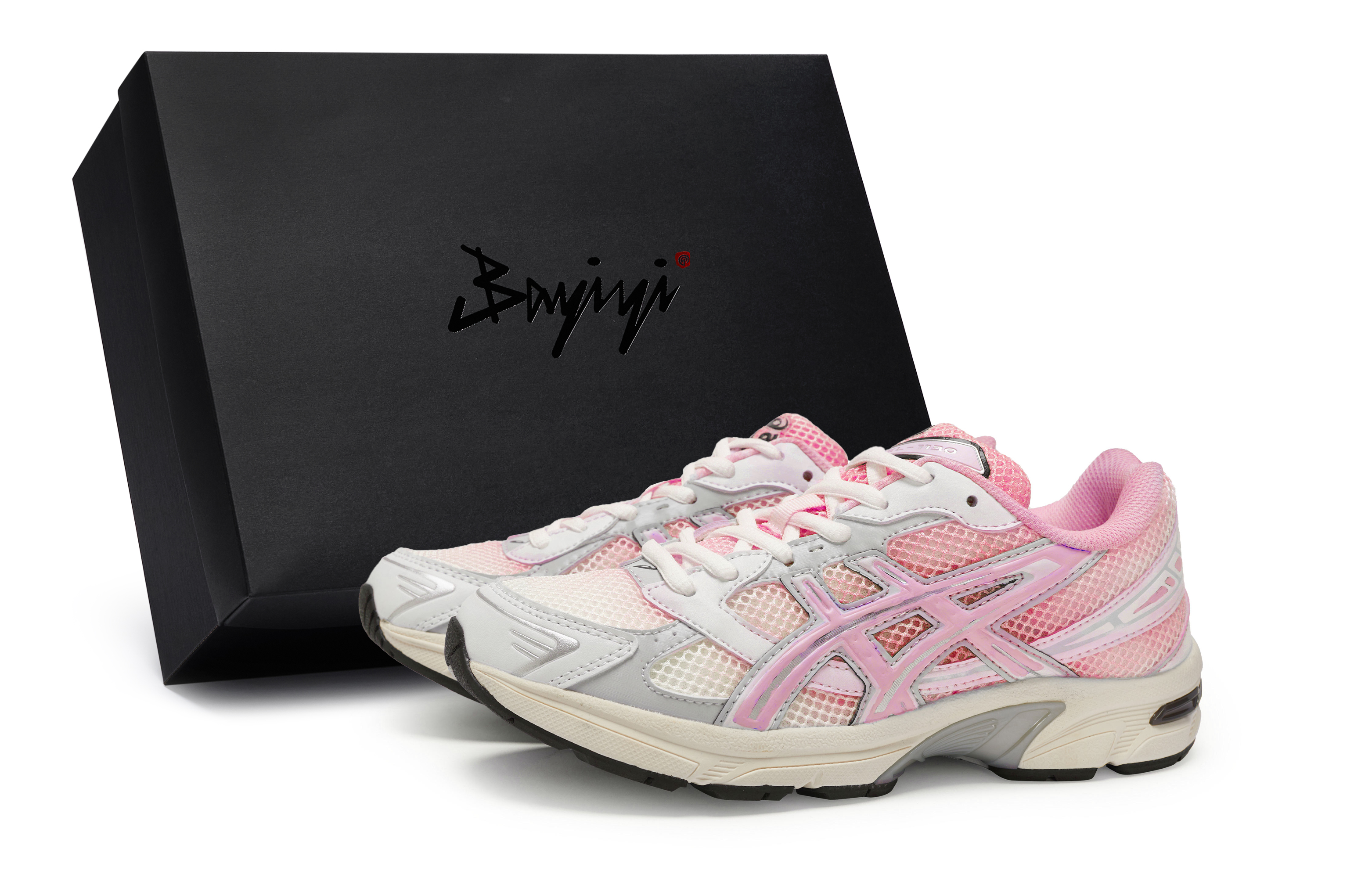 Asics Gel 1130 Cushioning Abrasion Resistant Low top Running Shoes Unisex Pink Gray