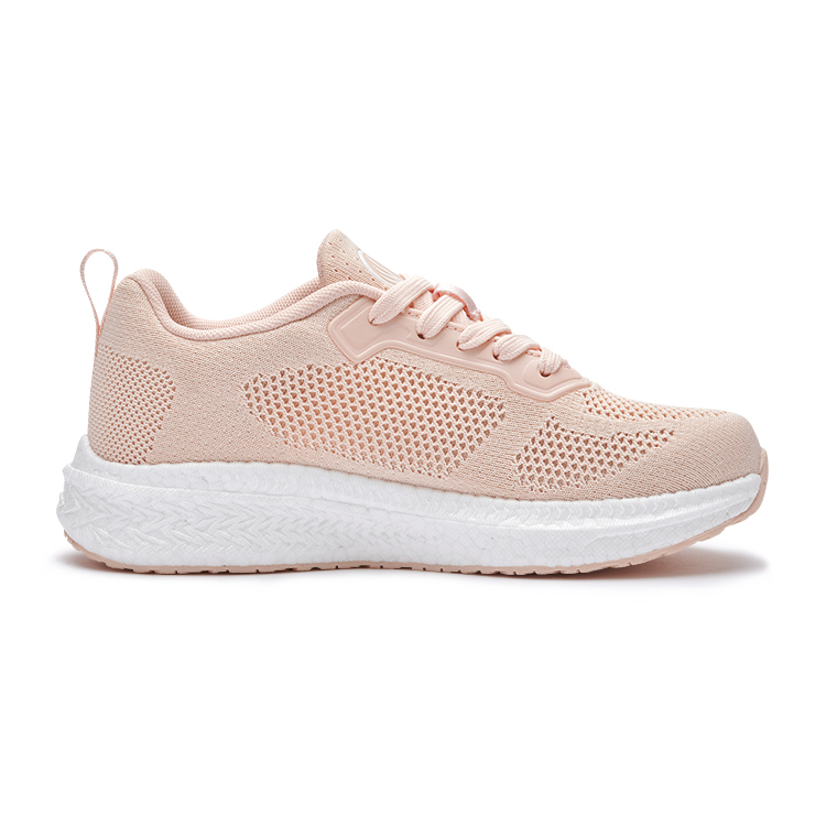 FINEPLAN Fabric Low top ETPU Sole Running Shoes Women’s Pink White