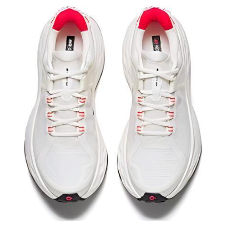 Anta Cushioning Abrasion Resistant Breathable Low top Running Shoes Women’s Ecru