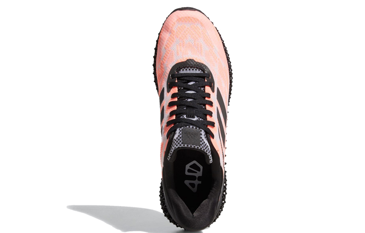 Кроссовки adidas 4D Run 1.0 (черно-розовые) — Чёрныйрозовый — фото 4