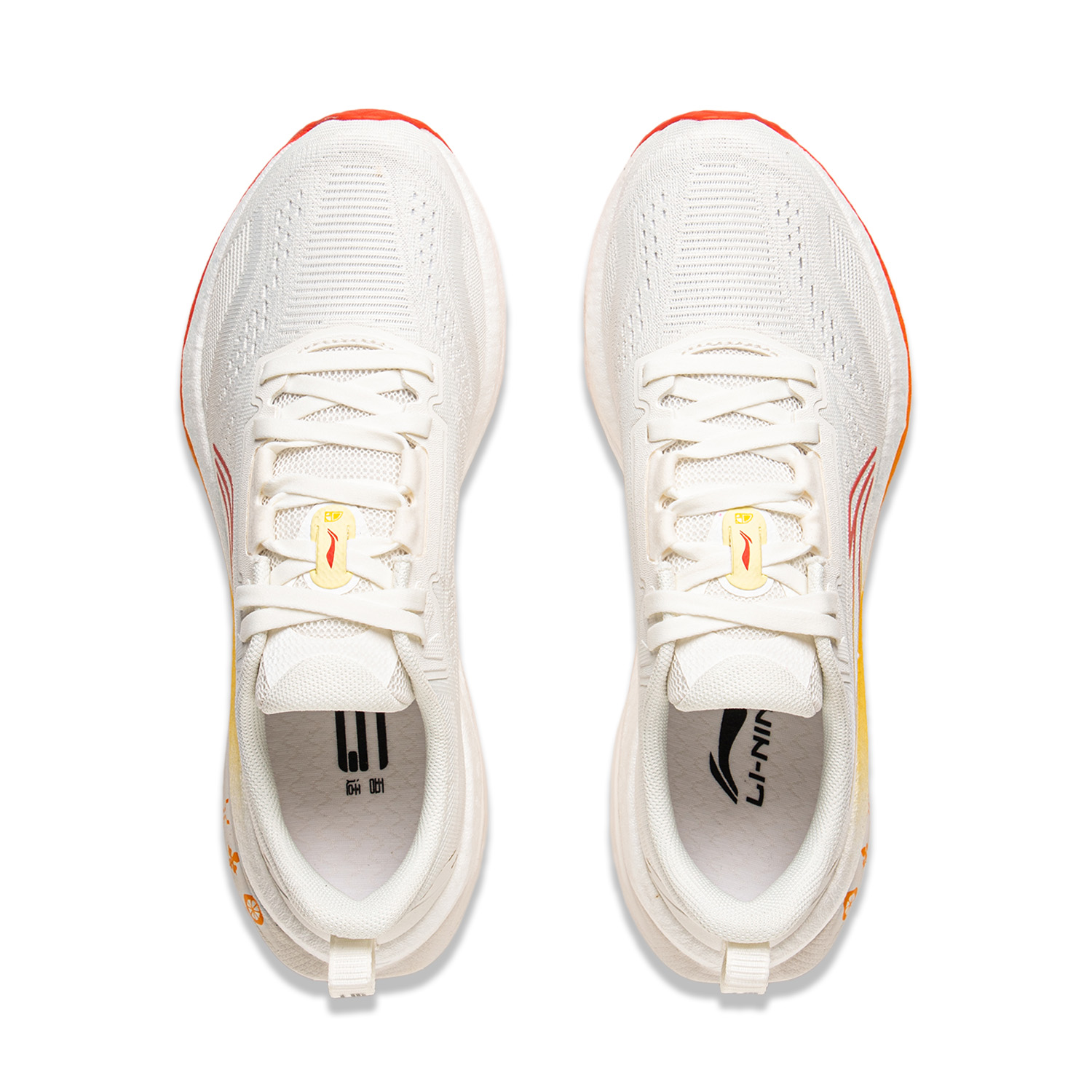 Li Ning 5S 5.0 Fabric Low top Casual Sprint Running Shoes Women’s Mist White