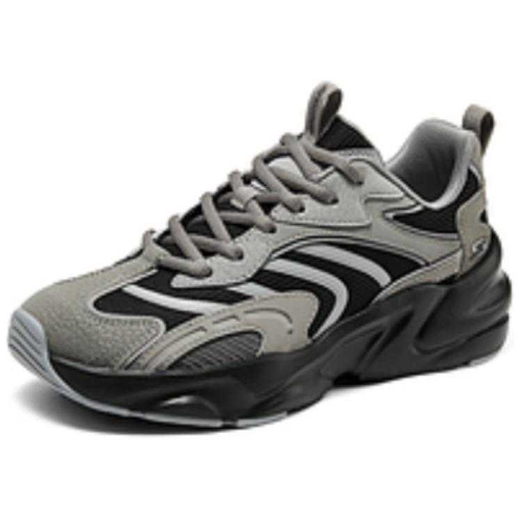 Skechers Textile, Synthetic Leather Breathable Lightweight Support Balance Cushioning Abrasion Resistant Low top Casual