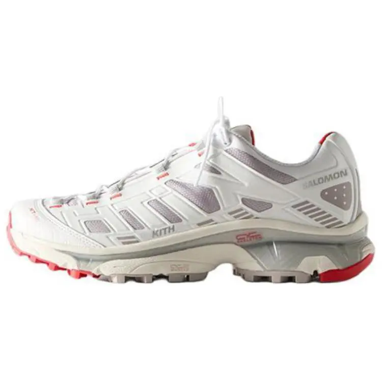 SALOMON x KITH XT 4K Low top Casual City Commuting Running Shoes Unisex White Gray