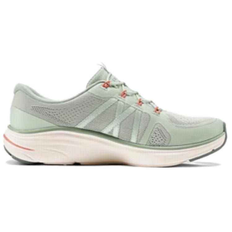 Skechers Cushioning, Wear Resistant Low top Casual Running Shoes Women’s Light Green