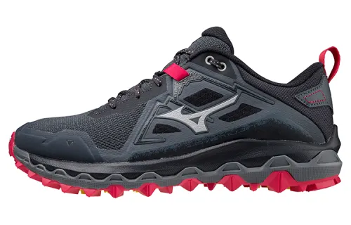Mizuno Mujin 8 Running Shoes Women's Low Top Black/Blue/Red