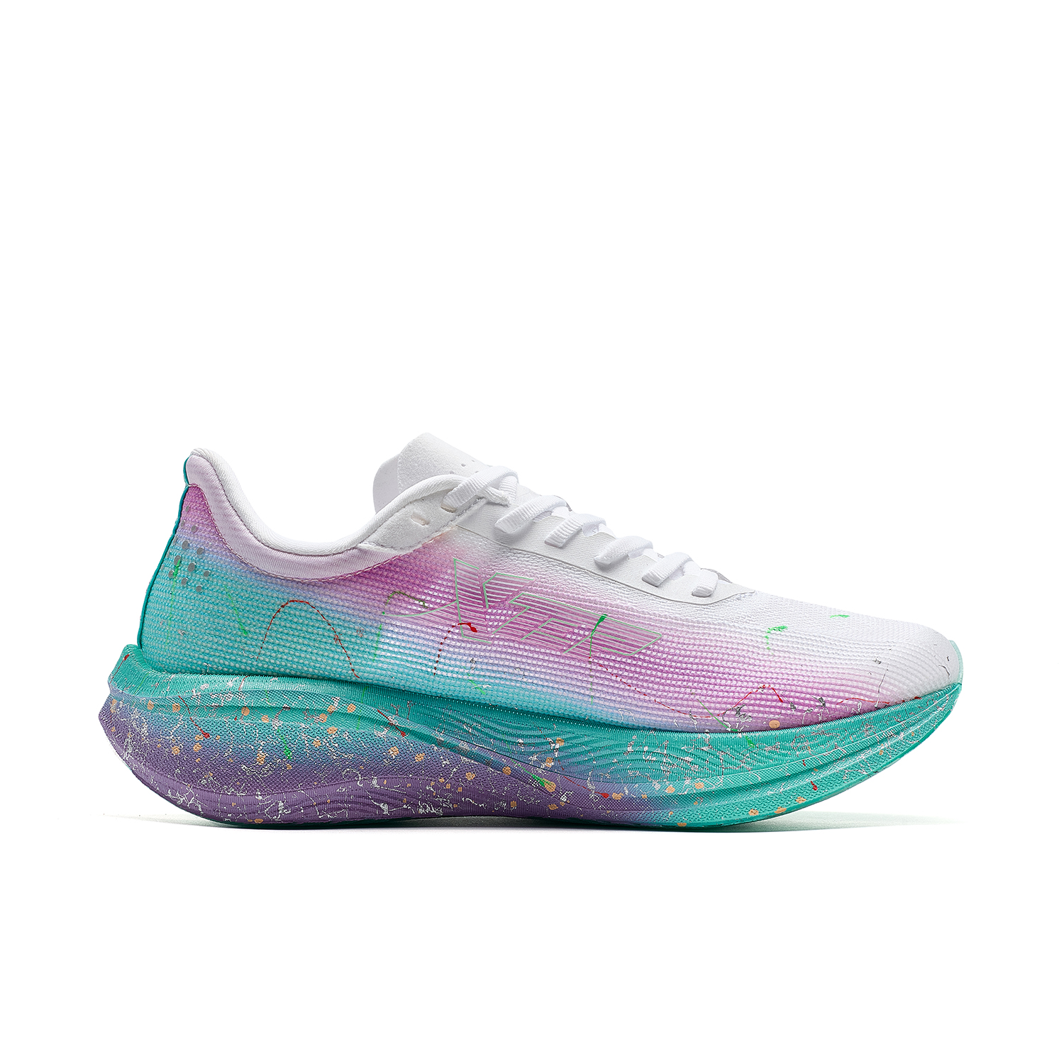 XTEP 260X 1.0 Abrasion Resistant Breathable Support Rebound Low top Carbon Plate Marathon Running Shoes Women’s