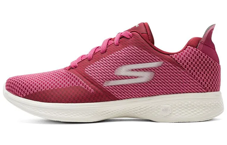 Skechers Go Walk 4 Fascinate Athleisure Low top Running Shoes Women's Pink