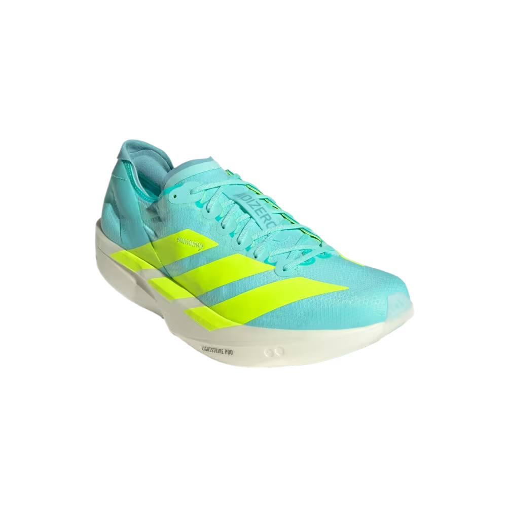 Adidas Adizero Takumi Sen 11 Low top LightStrike Pro,Lighttraxion Racing Running Shoes Men’s Blue Yellow