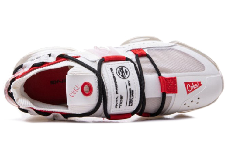 ANTA X Coca Cola Running Series Sneakers ‘White Black Red’ Women’s