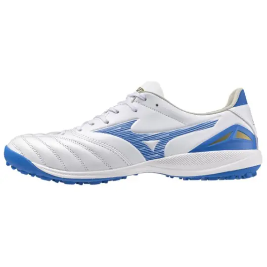 Mizuno Morelia Neo Slip Resistant Abrasion Resistant Soccer Shoes Men's White Blue