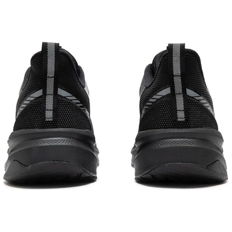 361° Yushan Slip Resistant Abrasion Resistant Low top Casual Running Shoes Men’s Obsidian Black
