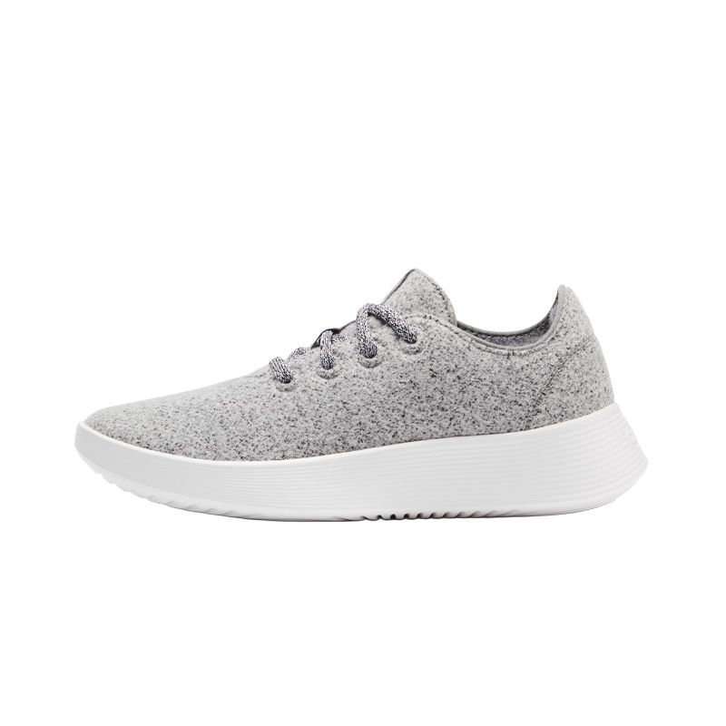Allbirds Wool Runner Cushioning Low top Running Shoes Women’s Medium Gray