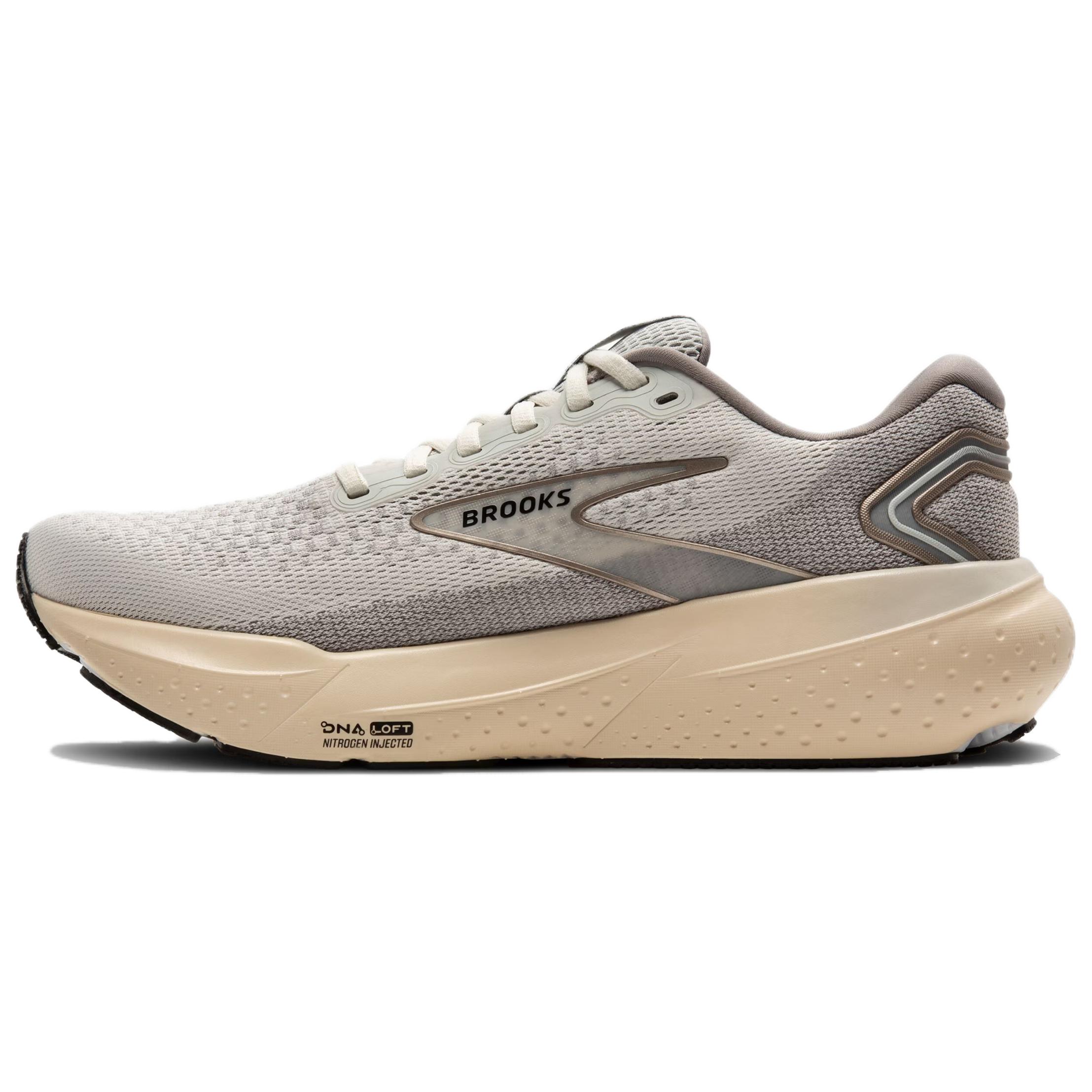 Brooks Glycerin 21 Slip Resistant And Breathable Low top Casual Running Shoes Men’s Gray