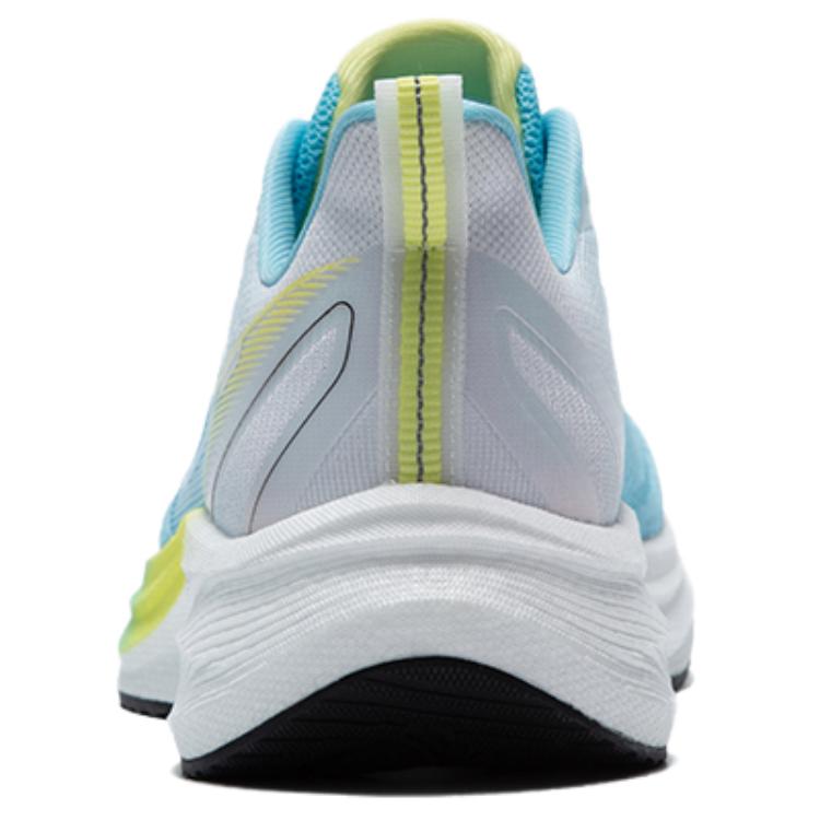 QIAODAN Light Speed 5.0 PLUS Cushioning Slip Resistant Low top Training Racing Running Shoes Men’s Blue White