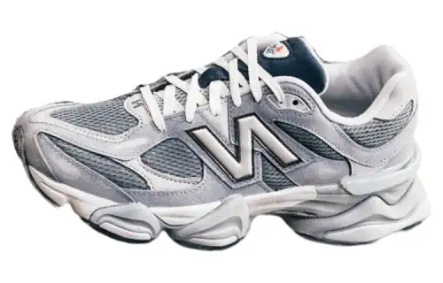 New Balance NB 9060 Abrasion Resistant Breathable Low top Running Shoes Men's Gray