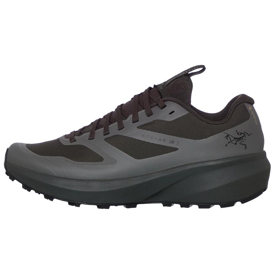 Arc’teryx Norvan LD 3 Slip Resistant, Waterproof, And Breathable Lightweight Low top Running Shoes Men’s Gray Black