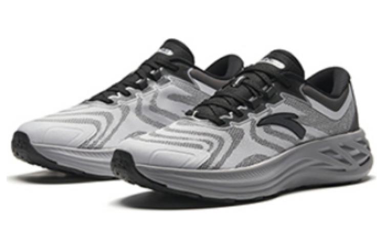 Anta Cushioning Low top Running Shoes Men’s Gray Black